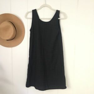 Johnny Was Black Eyelet Tank Dress